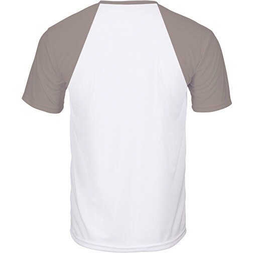 Reglan T-Shirt Individuell - Vollflächiger Druck , silber, Polyester, XL, 78,00cm x 124,00cm (Länge x Breite), Bild 2