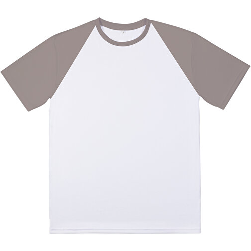 Reglan T-Shirt Individuell - Vollflächiger Druck , silber, Polyester, S, 68,00cm x 96,00cm (Länge x Breite), Bild 5