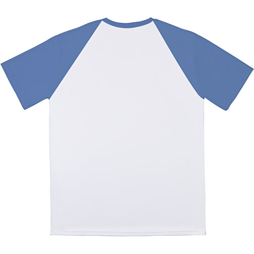 Reglan T-Shirt Individuell - Vollflächiger Druck , taubenblau, Polyester, S, 68,00cm x 96,00cm (Länge x Breite), Bild 6