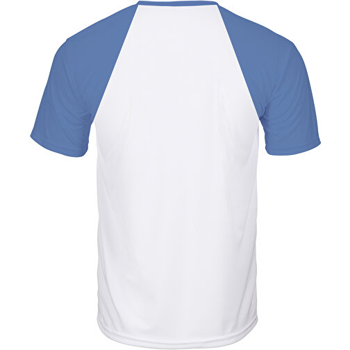 Reglan T-Shirt Individuell - Vollflächiger Druck , taubenblau, Polyester, 2XL, 78,00cm x 124,00cm (Länge x Breite), Bild 2