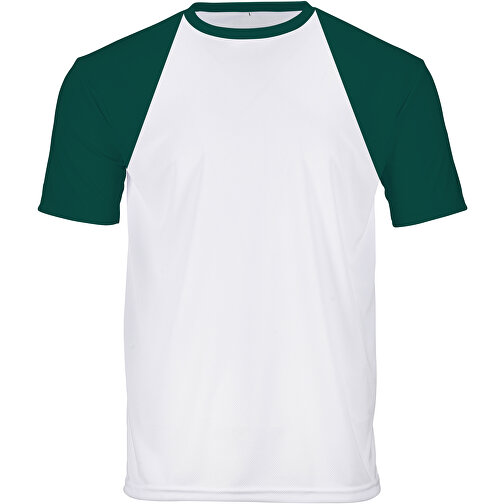 Reglan T-Shirt Individuell - Vollflächiger Druck , tannengrün, Polyester, 2XL, 78,00cm x 124,00cm (Länge x Breite), Bild 1