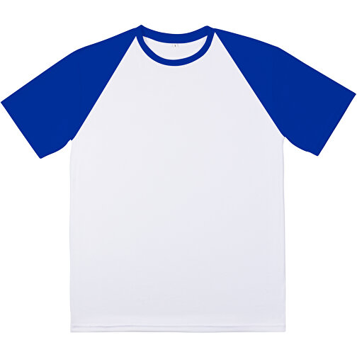 Reglan T-Shirt Individuell - Vollflächiger Druck , blau, Polyester, S, 68,00cm x 96,00cm (Länge x Breite), Bild 5