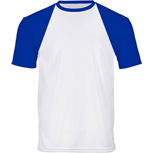 Reglan T-Shirt Individuell - Vollflächiger Druck , blau, Polyester, L, 73,00cm x 112,00cm (Länge x Breite), Bild 1