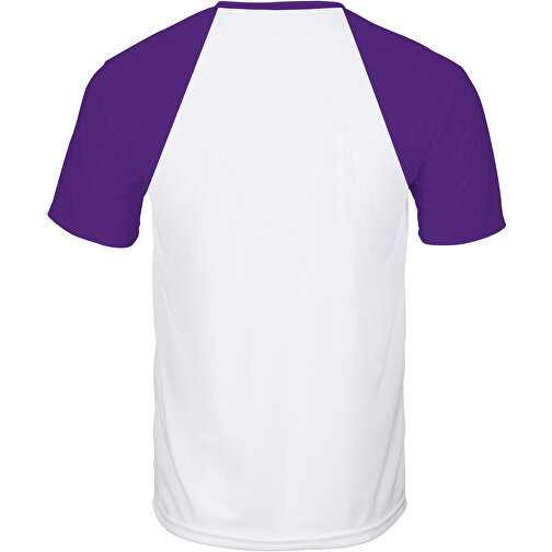Reglan T-Shirt Individuell - Vollflächiger Druck , lila, Polyester, 3XL, 80,00cm x 132,00cm (Länge x Breite), Bild 2
