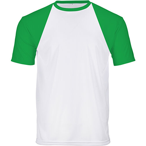 Reglan T-Shirt Individuell - Vollflächiger Druck , grasgrün, Polyester, 3XL, 80,00cm x 132,00cm (Länge x Breite), Bild 1