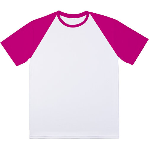 Reglan T-Shirt Individuell - Vollflächiger Druck , pink, Polyester, L, 73,00cm x 112,00cm (Länge x Breite), Bild 5