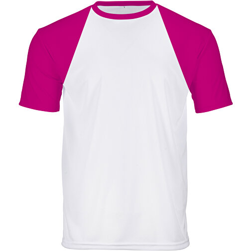 Reglan T-Shirt Individuell - Vollflächiger Druck , pink, Polyester, 3XL, 80,00cm x 132,00cm (Länge x Breite), Bild 1