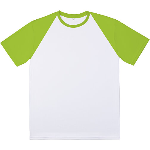 Reglan T-Shirt Individuell - Vollflächiger Druck , apfelgrün, Polyester, M, 70,00cm x 104,00cm (Länge x Breite), Bild 5