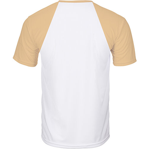 Reglan T-Shirt Individuell - Vollflächiger Druck , champagner, Polyester, 3XL, 80,00cm x 132,00cm (Länge x Breite), Bild 2