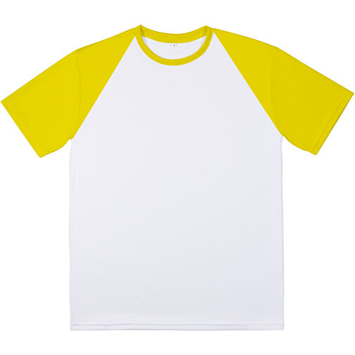 Reglan T-Shirt Individuell - Vollflächiger Druck , sonnengelb, Polyester, S, 68,00cm x 96,00cm (Länge x Breite), Bild 5