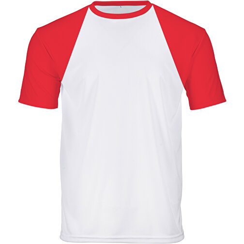 Reglan T-Shirt Individuell - Vollflächiger Druck , rot, Polyester, M, 70,00cm x 104,00cm (Länge x Breite), Bild 1