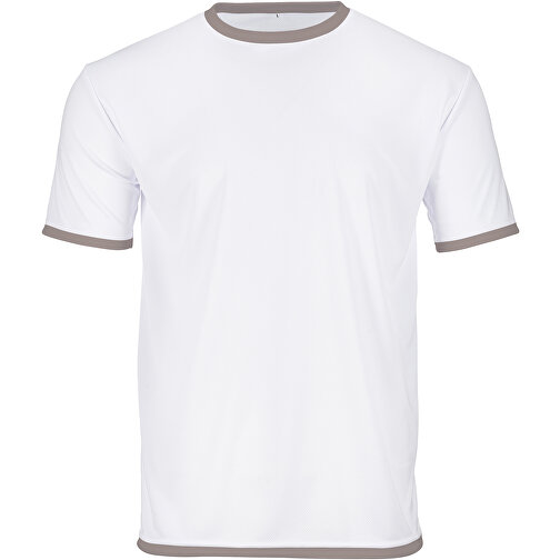 Regular T-Shirt Individuell - Vollflächiger Druck , silber, Polyester, 2XL, 78,00cm x 124,00cm (Länge x Breite), Bild 1