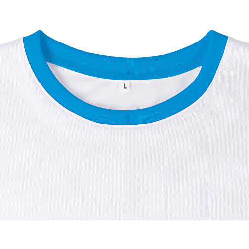 Regular T-Shirt Individuell - Vollflächiger Druck , karibikblau, Polyester, L, 73,00cm x 112,00cm (Länge x Breite), Bild 4