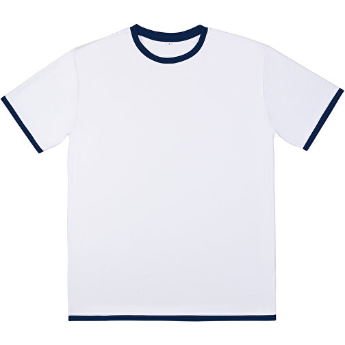 Regular T-Shirt Individuell - Vollflächiger Druck , dunkelblau, Polyester, M, 70,00cm x 104,00cm (Länge x Breite), Bild 6