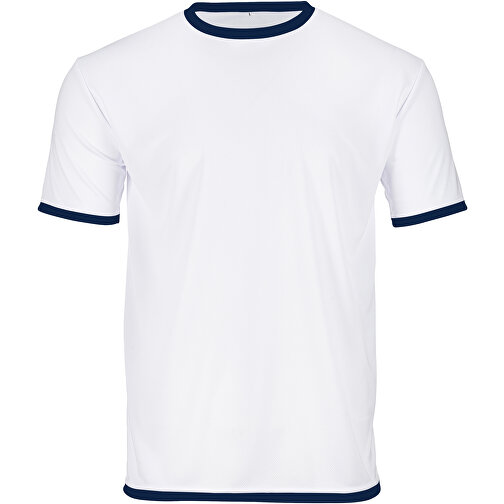 Regular T-Shirt Individuell - Vollflächiger Druck , dunkelblau, Polyester, 2XL, 78,00cm x 124,00cm (Länge x Breite), Bild 1