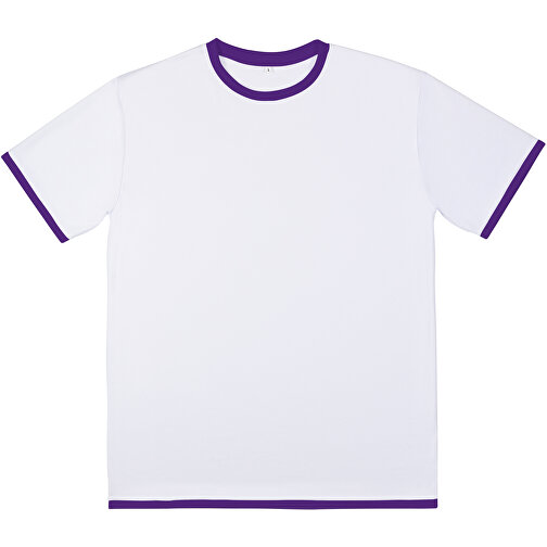 Regular T-Shirt Individuell - Vollflächiger Druck , lila, Polyester, XL, 76,00cm x 120,00cm (Länge x Breite), Bild 6