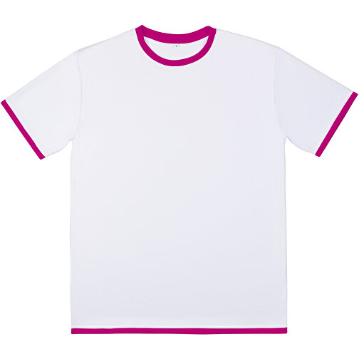 Regular T-Shirt Individuell - Vollflächiger Druck , pink, Polyester, M, 70,00cm x 104,00cm (Länge x Breite), Bild 6