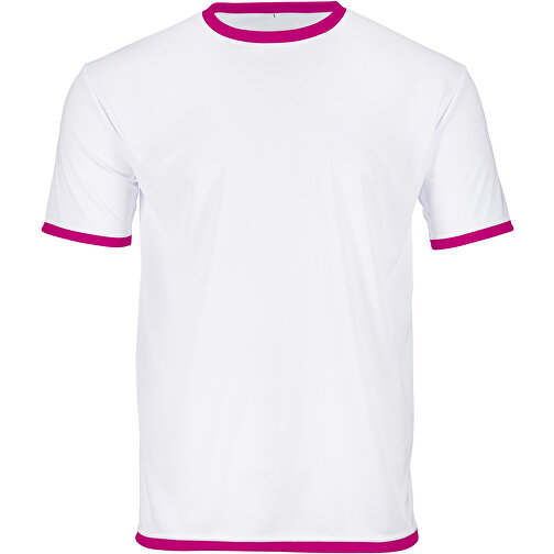Regular T-Shirt Individuell - Vollflächiger Druck , pink, Polyester, 3XL, 80,00cm x 132,00cm (Länge x Breite), Bild 1