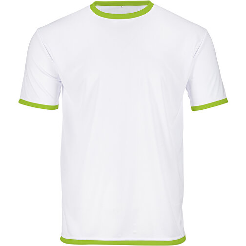 Regular T-Shirt Individuell - Vollflächiger Druck , apfelgrün, Polyester, 3XL, 80,00cm x 132,00cm (Länge x Breite), Bild 1