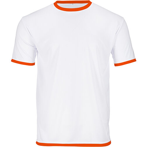 Regular T-Shirt Individuell - Vollflächiger Druck , orange, Polyester, 3XL, 80,00cm x 132,00cm (Länge x Breite), Bild 1