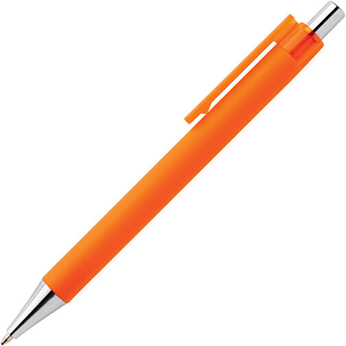 X8 Stift Mit Smooth-Touch, Orange , orange, ABS, 14,00cm (Höhe), Bild 8