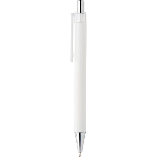 X8 Stift Mit Smooth-Touch, Weiss , weiss, ABS, 14,00cm (Höhe), Bild 3