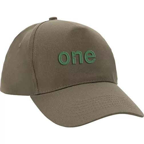 Casquette 5 panneaux en coton recyclé 190 gr IMPACT, Image 8