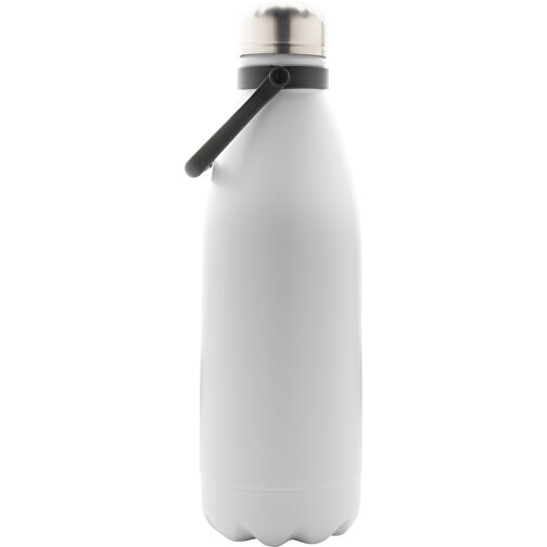 Große Vakuum Stainless Steel Flasche 1,5L, Off White , off white, Edelstahl, 33,50cm (Höhe), Bild 4