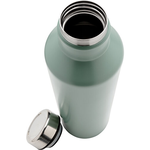 Moderne Vakuum-Flasche Aus Stainless Steel, Grün , grün, Edelstahl, 24,50cm (Höhe), Bild 4