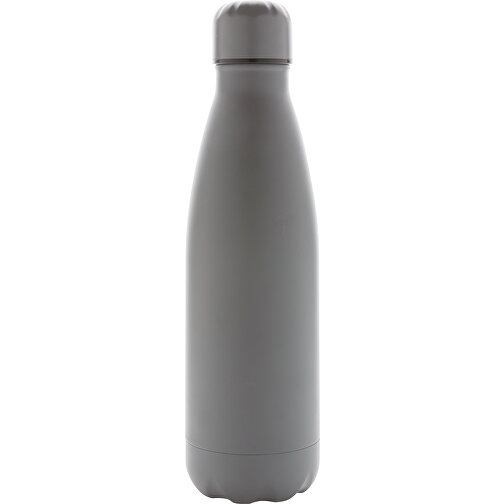 Einfarbige Vakuumisolierte Stainless Steel Flasche, Grau , grau, Edelstahl, 25,80cm (Höhe), Bild 2