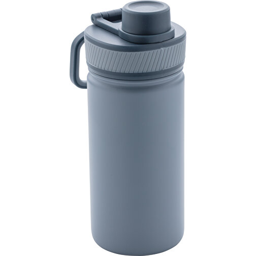Sport Vakuum-Flasche Aus Stainless Steel 550ml, Blau , blau, Edelstahl, 20,00cm (Höhe), Bild 1