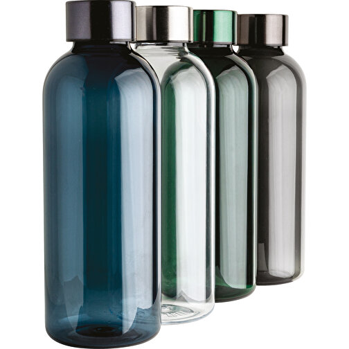 Auslaufsichere Trinkflasche Mit Metalldeckel, Grün , grün, Mit Glykol modifiziertes PET, 7,20cm x 20,70cm (Länge x Höhe), Bild 6