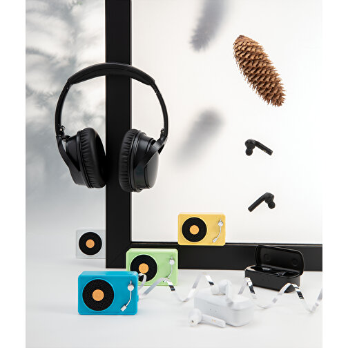 Free Flow TWS Ohrhörer In Ladebox, Weiß , weiß, ABS, 8,10cm x 2,90cm (Länge x Höhe), Bild 9
