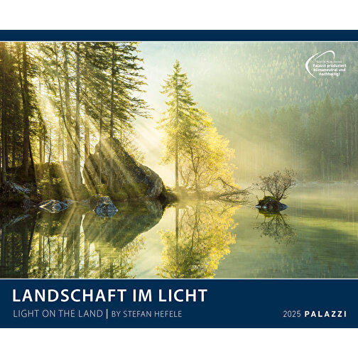 Landschaft Im Licht , Papier, 49,50cm x 60,00cm (Höhe x Breite), Bild 1