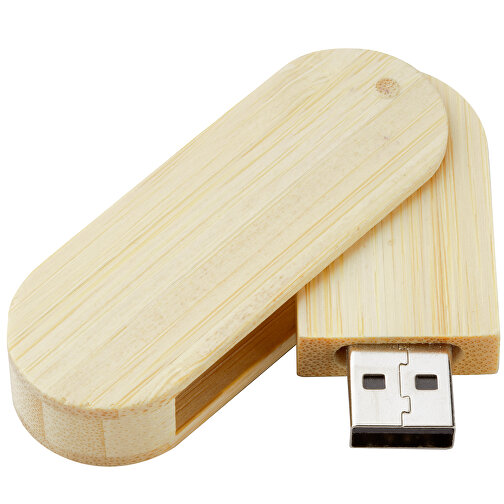 USB Stick Bamboo 128GB , Promo Effects MB , Bambus MB , 131 GB , Bambus MB , 3 - 10 MB/s MB , 6,20cm x 2,20cm (Länge x Breite), Bild 1