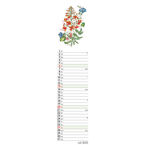 Blütenschau , Papier, 55,30cm x 11,30cm (Höhe x Breite), Bild 14