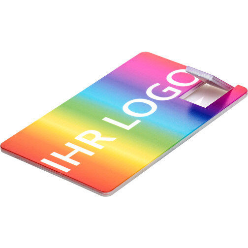 USB Stick CARD Swivel 2.0 128 GB con imballaggio, Immagine 7
