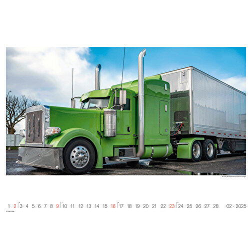Trucks On The Road , Papier, 35,50cm x 42,00cm (Höhe x Breite), Bild 3