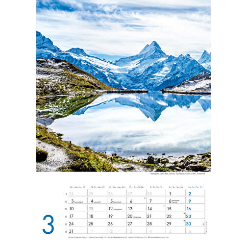Alpen – Alps , Papier, 47,80cm x 29,70cm (Höhe x Breite), Bild 4