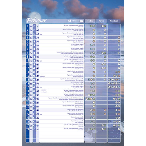 Mondkalender , Papier, 34,00cm x 23,70cm (Höhe x Breite), Bild 3