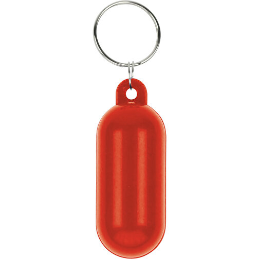 Schwimmender Schlüsselanhänger XL , rot, PE, 7,80cm (Höhe), Bild 1