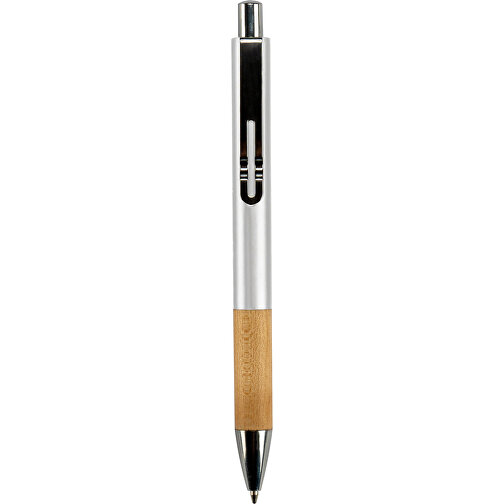 Bolígrafo metálico con empuñadura de madera, Imagen 4