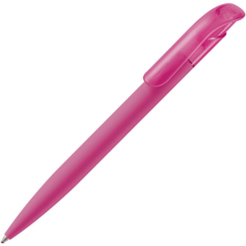 Kugelschreiber Modell Atlas Soft-Touch , rosa, ABS, 14,60cm (Länge), Bild 2