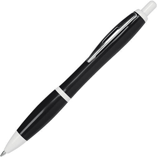 Kugelschreiber Hawai Protect , schwarz, ABS & Metall, 14,00cm (Länge), Bild 2
