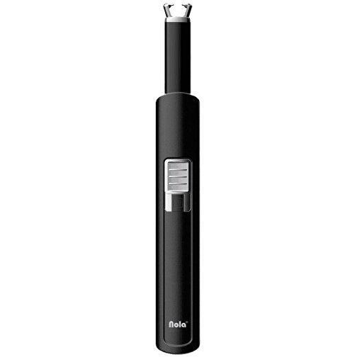 USB Lichtbogenfeuerzeug Nola 581 , schwarz, Kunststoff, 200,00cm x 19,00cm x 25,00cm (Länge x Höhe x Breite), Bild 1