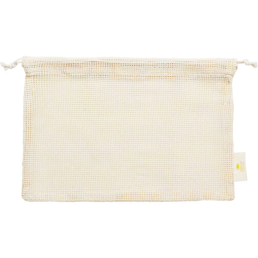 Kleines Einkaufsnetz Baumwolle , baumwolle, Baumwolle, 20,00cm x 30,00cm (Höhe x Breite), Bild 3