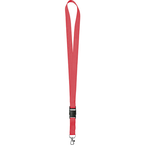 20 Mm Satin Lanyard , chili, Satin, 92,00cm x 2,00cm (Länge x Breite), Bild 1