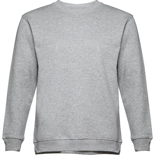 THC DELTA. Sweatshirt (unisex) Aus Baumwolle Und Polyester , hellgrau melliert, Baumwolle und Polyester, 3XL, , Bild 1