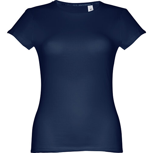 THC SOFIA 3XL. Damen T-shirt , blau, 100% Baumwolle, 3XL, 70,00cm x 56,00cm (Länge x Breite), Bild 1