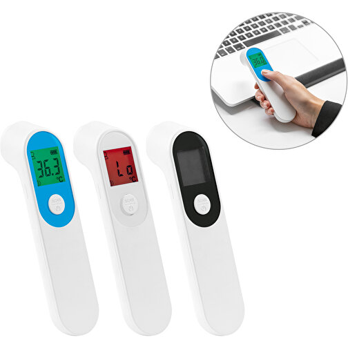 LOWEX. Digital-Thermometer , weiß, ABS, , Bild 3